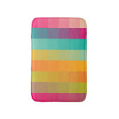 Abstraktes geometrisches Muster Badematte (Vorderseite Vertikal)