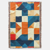 Abstraktes geometrisches Muster Decke (Vorderseite Vertikal)
