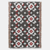 Abstraktes geometrisches Muster Decke (Vorderseite Vertikal)