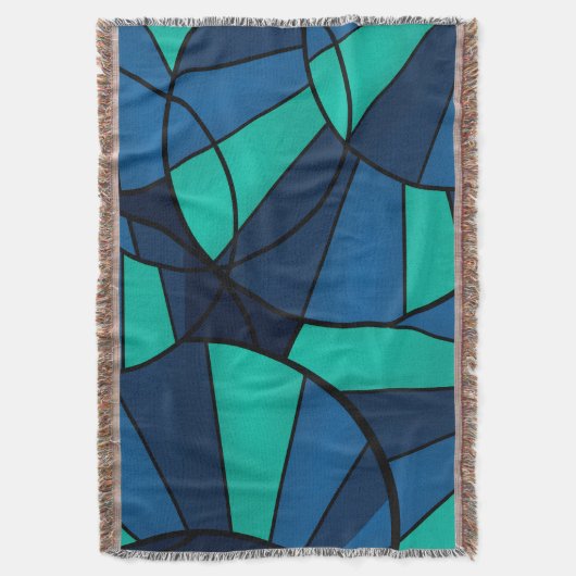 Abstraktes geometrisches Muster Decke (Vorderseite Vertikal)