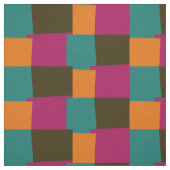 Abstraktes geometrisches Muster der Retro-Farbe #3 Stoff (Muster)