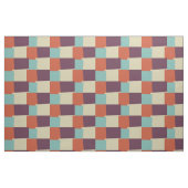 Abstraktes geometrisches Muster der Retro-Farbe #4 Stoff (Fat Quarter (45,7 x 55,9 cm))