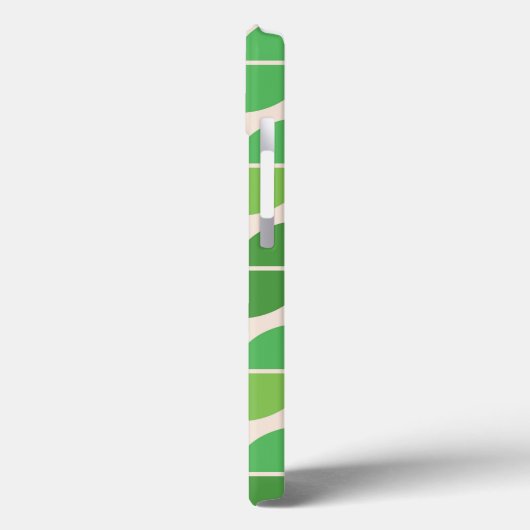 Abstraktes geometrisches Muster des mittleren Jahr Case-Mate iPhone Hülle (Rückseite / Links)