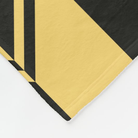 Abstraktes geometrisches Muster Fleecedecke (Ecke)