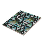 Abstraktes geometrisches Muster Fliese (Seite)