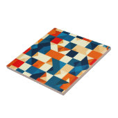 Abstraktes geometrisches Muster Fliese (Seite)