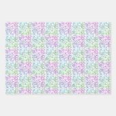 Abstraktes geometrisches Muster | gekocht und gefi Geschenkpapier Set (Vorderseite)