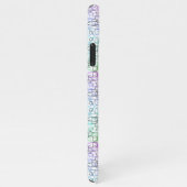 Abstraktes geometrisches Muster | gekocht und gefi iPhone Hülle (Rechte Seite)