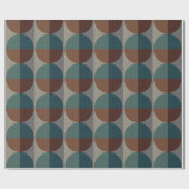 Abstraktes geometrisches Muster. Geschenkpapier (Flach)