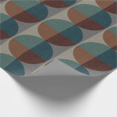 Abstraktes geometrisches Muster. Geschenkpapier (Ecke)
