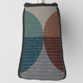 Abstraktes geometrisches Muster. Golf Headcover (Rotieren 90)