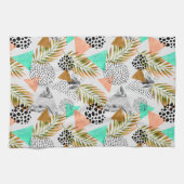 Abstraktes geometrisches Muster Handtuch (Horizontal)