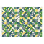 Abstraktes geometrisches Muster im Bauhaus Tischdecke (Vorderseite (Horizontal))