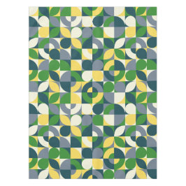 Abstraktes geometrisches Muster im Bauhaus Tischdecke