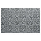 abstraktes geometrisches Muster in Schwarz und Gra Stoff (Yard (91,4 cm))