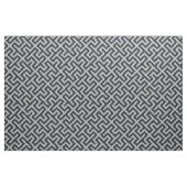 abstraktes geometrisches Muster in Schwarz und Gra Stoff (Fat Quarter (45,7 x 55,9 cm))