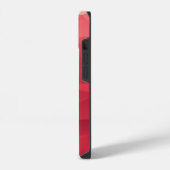 Abstraktes geometrisches Muster iPhone Hülle (Linke Seite)