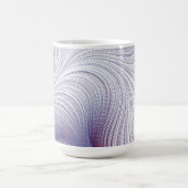Abstraktes geometrisches Muster Kaffeetasse (Mittel)