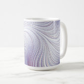 Abstraktes geometrisches Muster Kaffeetasse (VorderseiteRechts)
