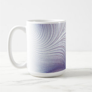 Abstraktes geometrisches Muster Kaffeetasse