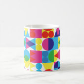 Abstraktes geometrisches Muster. Kaffeetasse (Mittel)