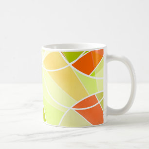 Abstraktes geometrisches Muster Kaffeetasse