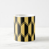 Abstraktes geometrisches Muster Kaffeetasse (Mittel)