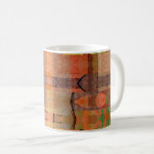 abstraktes geometrisches Muster Kaffeetasse (VorderseiteRechts)