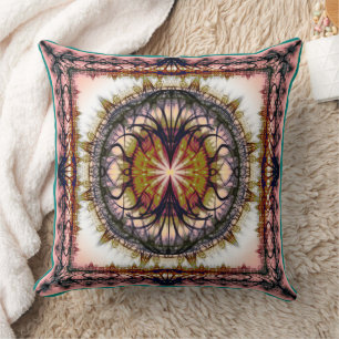 Abstraktes geometrisches Muster Kissen