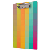 Abstraktes geometrisches Muster Klemmbrett (Links)