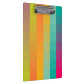 Abstraktes geometrisches Muster Klemmbrett (Rechts)