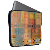 abstraktes geometrisches Muster Laptopschutzhülle (Vorne Rechts)