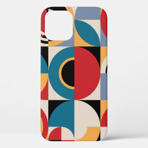 Abstraktes geometrisches Muster. Memphis style pri Case-Mate iPhone Hülle