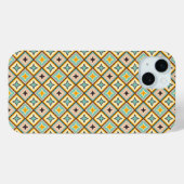 Abstraktes geometrisches Muster mit Diamantformen Case-Mate iPhone Hülle (Rückseite (Horizontal))
