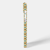 Abstraktes geometrisches Muster mit Diamantformen Case-Mate iPhone Hülle (Rückseite / Links)