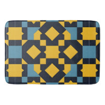 Abstraktes geometrisches Muster mit dynamischen Fa