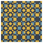 Abstraktes geometrisches Muster mit dynamischen Fa Stoff (Muster)