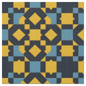 Abstraktes geometrisches Muster mit dynamischen Fa Stoff (Nahaufnahme)