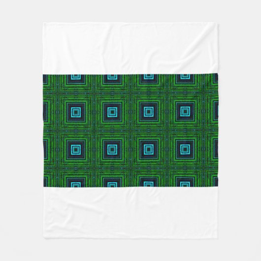 Abstraktes geometrisches Muster mit Kaleidoskop ab Fleecedecke (Vorderseite)