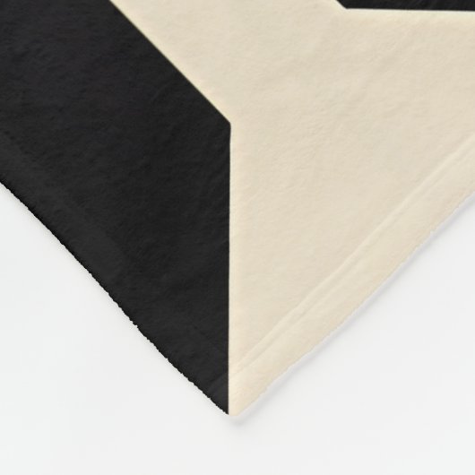 Abstraktes geometrisches Muster mit kontrahiertem  Fleecedecke (Ecke)