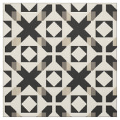 Abstraktes geometrisches Muster mit kontrahiertem  Stoff (Muster)