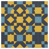 Abstraktes geometrisches Muster mit lebendigen Far Stoff (Nahaufnahme)