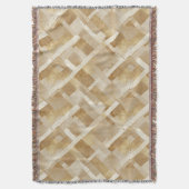 Abstraktes geometrisches Muster mit Metallic Decke (Vorderseite Vertikal)