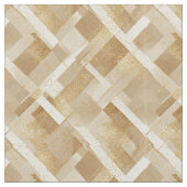Abstraktes geometrisches Muster mit Metallic Stoff (Nahaufnahme)