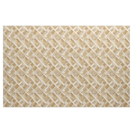 Abstraktes geometrisches Muster mit Metallic Stoff (Fat Quarter (45,7 x 55,9 cm))