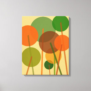 Abstraktes geometrisches Muster moderner Kunst Leinwanddruck