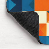 Abstraktes geometrisches Muster Mousepad (Ecke)
