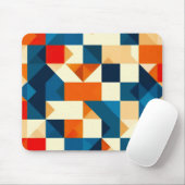 Abstraktes geometrisches Muster Mousepad (Mit Mouse)