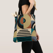Abstraktes geometrisches Muster. Nahtloser Stil Tasche (Von Nahem)