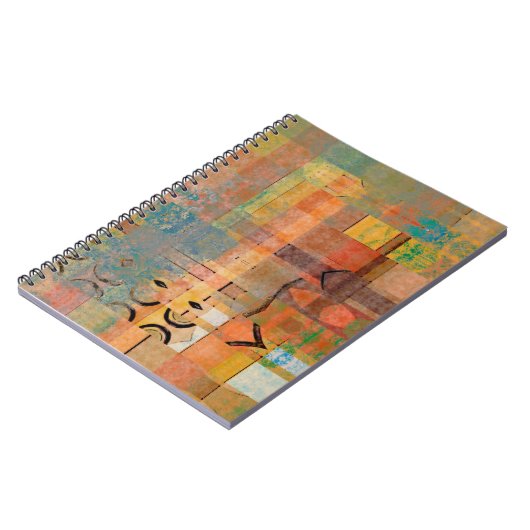 abstraktes geometrisches Muster Notizblock (Linke Seite)